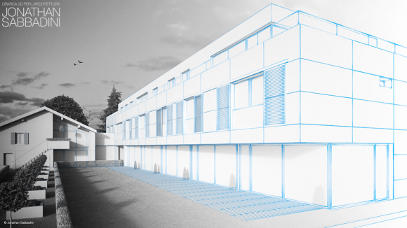 rendering e immagini per architetti - Jonathan Sabbadini, Ticino