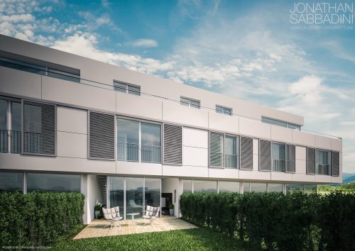 Render nuovo immobile e ristrutturazione a Vernier