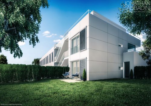 Render nuovo immobile e ristrutturazione a Vernier