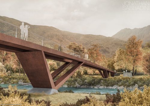 3d concettuale per concorso di ingegneria Bellinzona